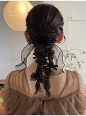 お呼ばれアレンジ/ヘアアレンジ