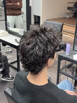 メンズサロンドットリアン(dot. lien) スパイキーショートパーマスタイル