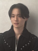 ページ(page,)&nbsp;センターパートウルフ心斎橋韓国アイドルメンズヘア