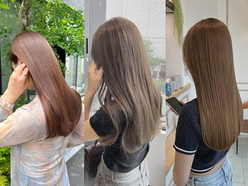 ラボヌールヘアーパルフェ 大宮西口店(La Bonheur hair parfait)の写真/ブリーチなしでも透明感たっぷりイルミナカラー♪カットカラー￥10300～【大宮/大宮駅/髪質改善/ブリーチ】