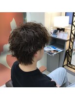 アールモンドヘア新世界&nbsp;♯メンズパーマ♯シャドーパーマ♯波パーマ