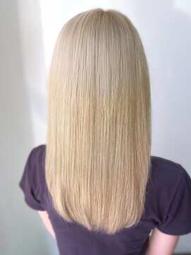サラジュ 仁川店(SARAJU) 【ダブルカラー特化】森山担当 ブリーチあり×ホワイトブロンド