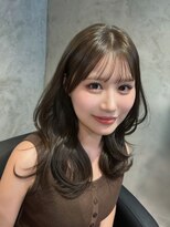 ミミ 池袋 要町(mimi)&nbsp;【mimi】オリーブカラー×ローレイヤーカット