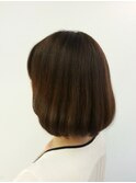 ナチュラルなストレート