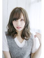 ロア ミオ 仙台駅前(Loa mio)&nbsp;【Loa mio】ミディアム透け感カール【30代/40代/50代/60代】