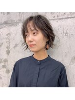 カフネ ジュントス ヨロ(Cafune' juntos YOLO)&nbsp;《Cafune/YOLO》ショートボブ×ナチュラルパーマ