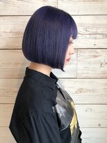 ベルクープス 天王寺店(Belle Coupes)&nbsp;【ベルクープス天王寺】三島直子　ミニマムボブロイヤルパープル