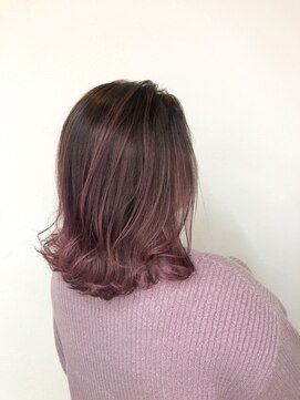 シークレット 登戸店(Secret) エアタッチバレイヤージュcherry pink