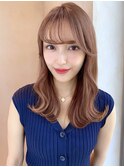 大人かわいい小顔外巻き外ハネ20代30代吉祥寺
