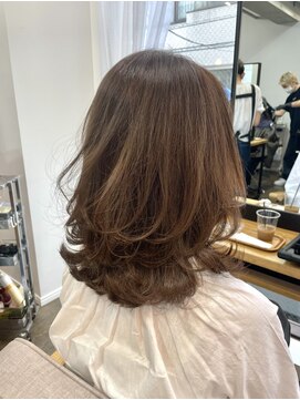 ヘアアンドメイク スタジオ ミムロ(HAIR&MAKE STUDIO MIMURO) 人気のプチウルフレイヤー