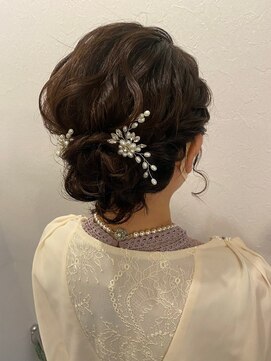 エイミー 伏見店(aemii) 結婚式ヘアセット
