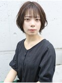 天神【BIRTH】外巻きパーマ×ふわふわショート×ボブ