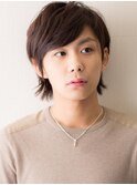 抜け感‥アンニュイマッシュウルフこなれヘアb与野