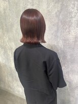 ジーナ 博多(Zina)&nbsp;ミニボブ/ピンクブラウン　杉野友彦