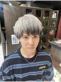 シルバー ×  ダークグレー/メンズ【錦糸町北口】