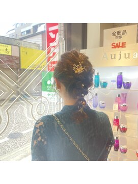 マティス 藤崎店(MATISSE) お呼ばれアレンジ。