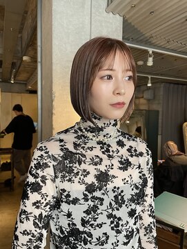 髪質改善と縮毛矯正の専門店 サンティエ(scintiller) お手入れ楽ちん内巻きボブ