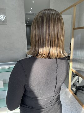 ジーナ 神戸 三田駅前(Zina) ハイライト/白髪ぼかし