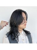 ハッシュカット　韓国レイヤー