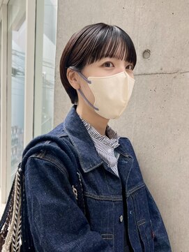 ニコ トウキョウ(nico TOKYO) 大人かわいいワイドバングショートボブ丸みショート