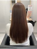 絹髪再現 美髪ストレートヘア(30代後半・くせ毛改善)