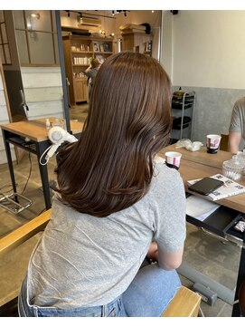 ラフィネ 成増店(raffine) 【 raffine 池田 】シナモンベージュブラウン【成増美容室】