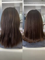 シカ 神戸三宮元町店(Cica)&nbsp;縮毛矯正 ストレート 神戸 三宮美容室 髪質改善 外ハネ 元町