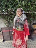 アクアマリン8810 ハチハチイチゼロ(AQUA MARINE 8810) イメチェン/似合わせカット/フルバング/レッドブラウン/北習志野