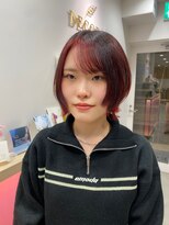 デコラソラン 本川越(DECORA SORAN)&nbsp;アンブレラカラー◇赤×黒