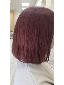 ヘアポジション 大曲北店 HAIR Position ピンク系カラー