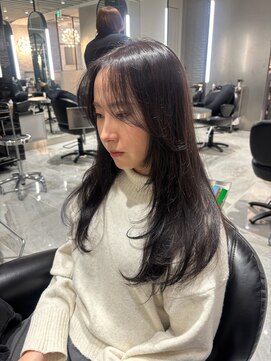 バレット 表参道(VALETTE) レイヤー多め。フェイスレイヤー