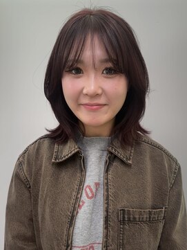 タリ(Hair Design TALI) bob × bordeaux