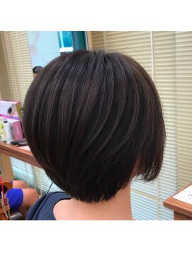 アンジュ グリーンパーク店(ange) ショートボブ