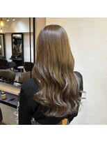 サロンドミルク 溝の口店(salon de MiLK)&nbsp;極細ハイライト外国人風透明感ベージュ