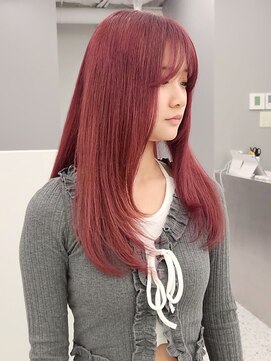 エニフォーイーストハム(Eni for eastham) ブリーチカラーローズピンク