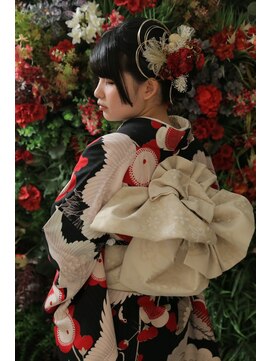 コワファースト 大分(COIFF1RST) 成人式前撮りヘアセット