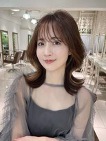 フォルテ 表参道店(FORTE) 【フォルテ千鶴】チェリーブラウン/ミニウルフ/韓国ヘア/表参道