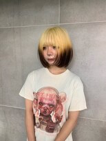 ザ ドット(THE DOT) グラデーションルーツカラー×ボブレイヤー
