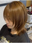 【くびれヘア】上質なウルフヘアくびれレイヤー