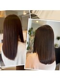 集中髪質改善・補修トリートメント＋デザインカット＆カラー