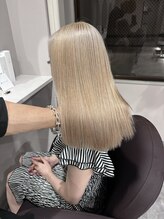 【ブリーチ毛に対応◎縮毛矯正】