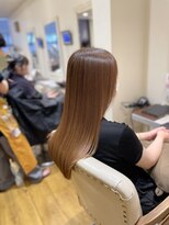 シーループユナイテッドアトリエ(C-LOOP UNITED ATELIER)&nbsp;秋におすすめ！やわらかブラウン【髪質改善】水素カラー