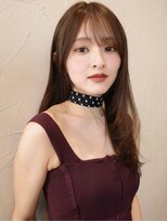 ベル 表参道店(Belle)&nbsp;ナチュラルブラウンと小顔顔まわりレイヤーカット