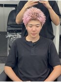 MEN’S HAIR/ブルーブラック/フェザーパーマ/渋谷
