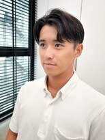 ノエリブ 名駅(noe liv)&nbsp;MEN’S HAIR/サーフカール/刈り上げセンターパート/名駅45