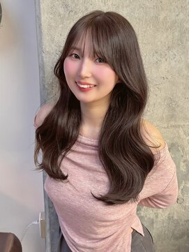 ミリ(mm) 韓国すぎないくびれ感!ナチュラル可愛い大人くびれヘア