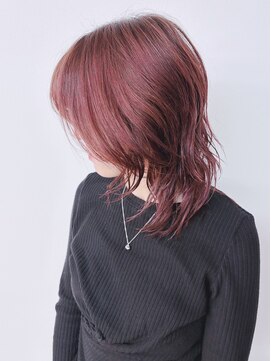 モリオフロムロンドン 松戸店(Morio from London) 【松戸　テラカド】大人可愛いウルフパーマブリーチパーマ癖毛風