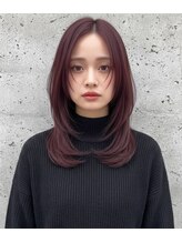 ワトワ 緑橋店(WAtoWA)&nbsp;抜け感レイヤー耳かけボブふんわり丸みショート/暗髪大人可愛い