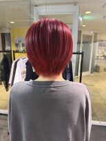 サンエンヘアー(lll_en hair) ワインレッド