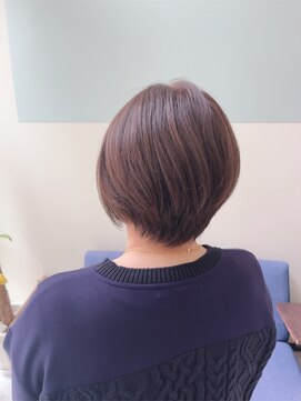 マテカ ヘアー(mateca hair) ショート×ナチュラルブラウン
